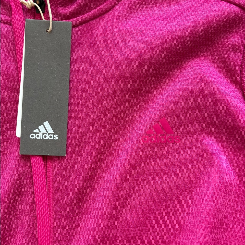 Adidas Fuchsia Performance Jacket - Picture 2 of 2